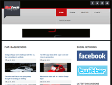 Tablet Screenshot of fiattech.com